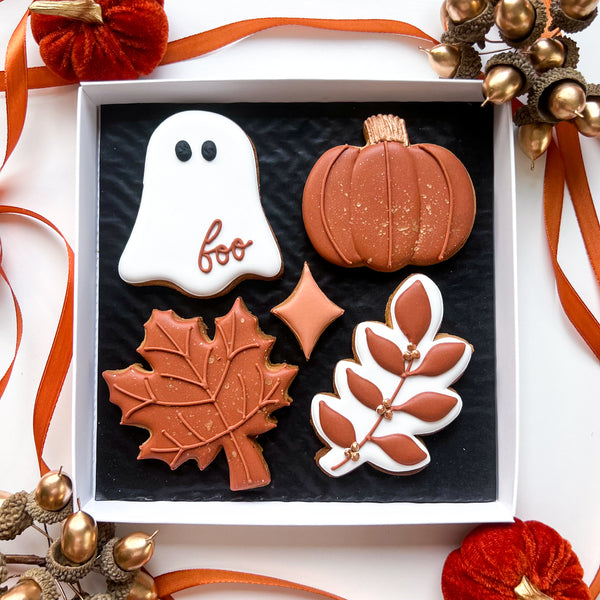 Autumnal Halloween Biscuits