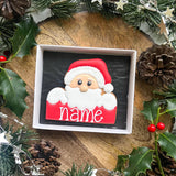 Personalised Santa Biscuit