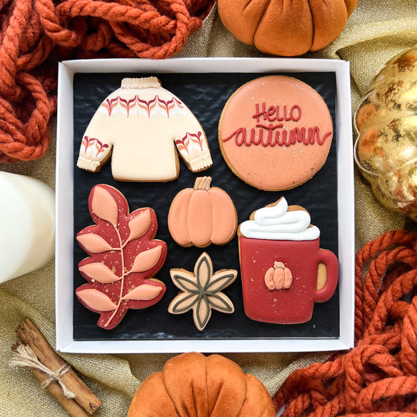 Autumnal Biscuit Gift Box