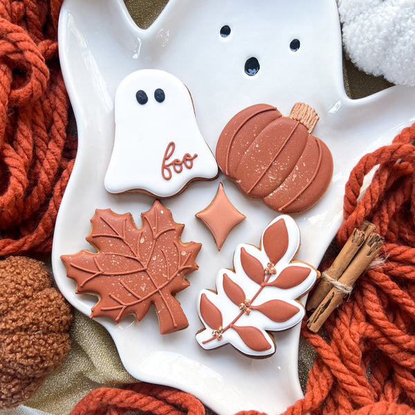 Autumnal Halloween Biscuits