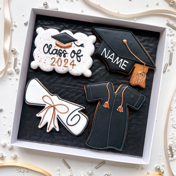 Traditional Graduation Biscuit Gift Set