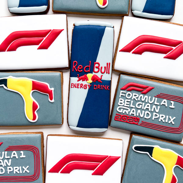 Personalised Red Bull Cookies