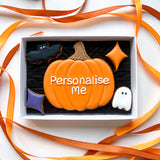 Personalised Pumpkin Biscuit