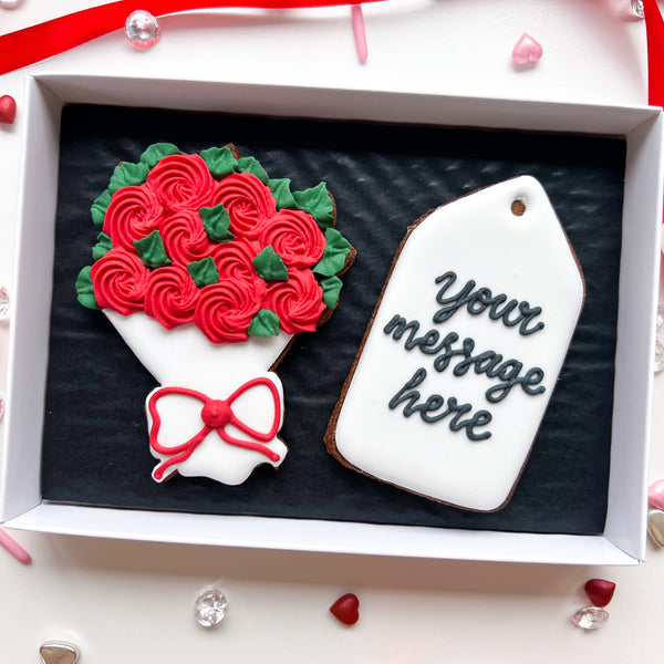 Roses Bouquet Biscuits